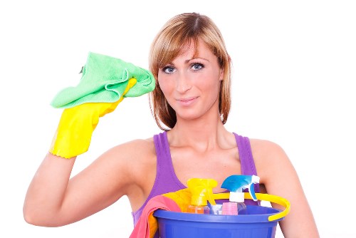Local cleaners working in a BR3 flat