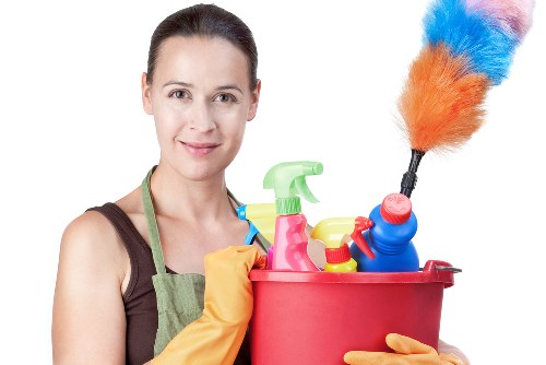 Regular cleaning service in a BR3 home kitchen
