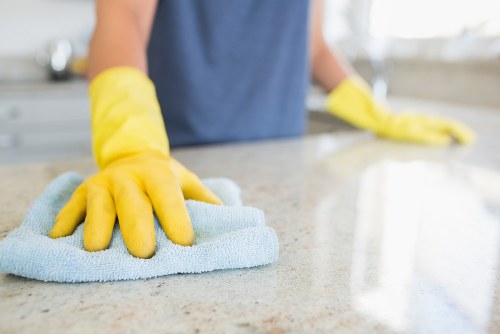 Waste sorting and recycling activity for carpet cleaning services